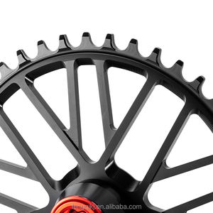 Mountainbike Parts Manivelle Creux Intégré Anneaux de Chaîne 44T/46T/48T/50T Disque Direct Mount Anneaux de Chaîne Bicycle Crank Chainwheel - Product Image 4