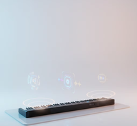 Clavier électronique pliable 61 touches, piano portable rechargeable léger en plastique, 127 rythmes, idéal pour les voyages