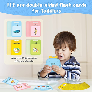 Machine d'apprentissage éducative pour les enfants d'âge préscolaire et les élèves du primaire Cartes flash parlantes - Product Image 5