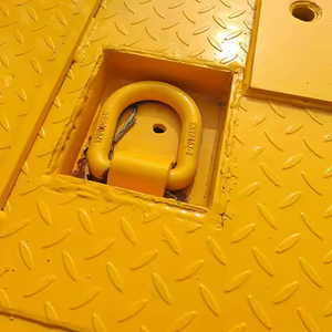 Remorque porte-voitures métallique mobile personnalisée la plus vendue avec rampe, semi-remorque porte-voitures double pont - Product Image 4