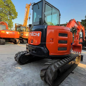 2020 Hitachi ZX50u Mini pelle capacité de 5 tonnes pelleteuse d'occasion multifonctionnelle ZAXIS 50 55 Original du Japon Hitachi ZX55 - Product Image 5