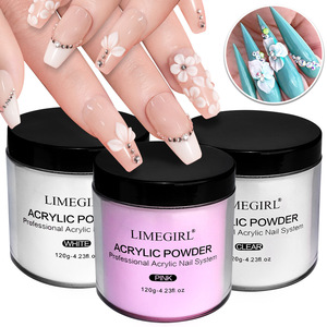 Kit Complet d'Outils de Nail Art Transfrontalier Tout-en-un : Lampe UV, Poudre <span class=keywords><strong>Acrylique</strong></span>, Colle à Ongles, Base Coat, Top Coat, Autocollants Pailletés - Product Image 3