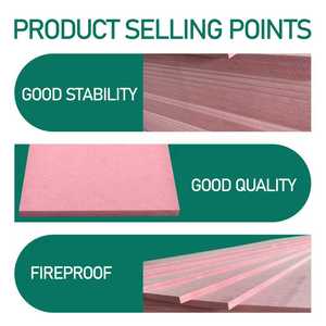 Chống cháy bảng chống cháy bảng chống cháy Mật độ trung bình fiberboard - Product Image 6