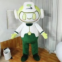 Costume de mascotte robot mignon sur mesure, en peluche, pour cosplay, événements et promotions de marques d'anime et de carnaval