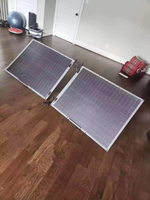 Panneau solaire monocristallin semi-flexible transparent ETFE Sunfield SFED-F200M 200W 22V/12V pour balcon et clôture