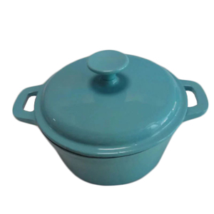 Hot Bán Chất Lượng Tốt Nhất Đúc Sắt Soong Men Không Dính Nấu Ăn Đặt Đúc Sắt Hà Lan Lò Nồi Súp - Product Image 6