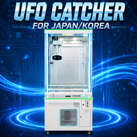 Ufo Catcher Machine à griffes japonaise à vendre, machine de jeu à monnayeur pour jouets, machine à griffes d'arcade