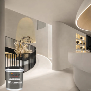 Waterproof and <strong>Stain</strong> Resistance Microconcrete Paint for Interior and <strong>Exterior</strong> Walls Liquid Coating