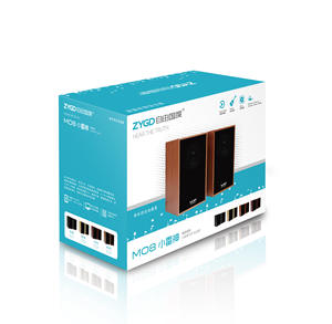 Altavoz de Escritorio con Subwoofer <span class=keywords><strong>2</strong></span>.0 E Stream M-08, Altavoz USB para Portátil, Portátil, de Madera, 35 W - Product Image 5