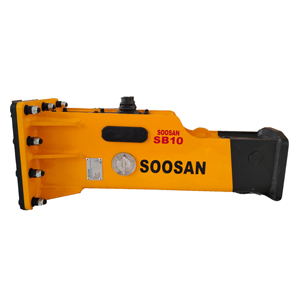 Martillo Hidráulico Tipo Caja SB10 con Motor para Excavadoras de 0.8-2.5 Toneladas, Peso 102 kg, 1 Año de Garantía, Nuevo - Product Image 1