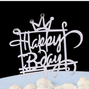 Topper torta in acrilico per festa di <span class=keywords><strong>compleanno</strong></span> - Product Image 3