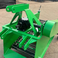Cosechadora de Patatas de Cuatro Ruedas con Tracción por Tractor YT en Venta - Mini Cosechadora Combinada para Patatas Dulces y Zanahorias