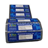 Etiqueta RFID para Parabrisas de Alta Adhesión XGSun, Chip Alien H9, Almacenamiento de Datos por 10 Años, Resistente a Químicos, Rastreo de Flotas, Control de Acceso