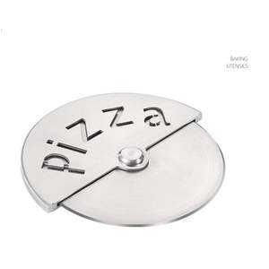 Cortador de Pizza Manual de Acero Inoxidable con Rueda y Logotipo Personalizado de Alta Calidad de Fábrica - Product Image 4