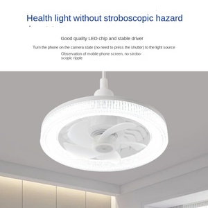 Moderno 45W LED ventilador luz E27 interior inteligente Control remoto 3 colores cambiables atenuación ajuste de velocidad del viento hogar USB - Product Image 3