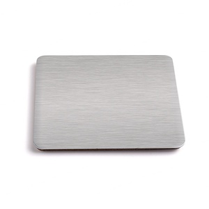 Simple Design Fashion Souvenir Silver Plated Promotional Items Customize Logo Metal <b>Table</b> <b>Coaster</b> - Product Image 3