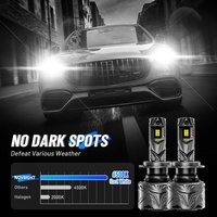Novsight H4 240W 50000Lm ampoule de voiture super lumineuse 9005 H7 lampe Canbus Luces Led Para Auto Luz H1 H7 H11 ampoules de phares à LED