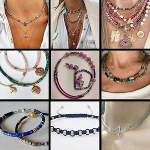 Piedras preciosas redondas planas semipreciosas sueltas naturales Heishi disco <span class=keywords><strong>piedra</strong></span> cuentas 2*4MM neumático de disco piedras semipreciosas para la fabricación de joyas - Product Image 3