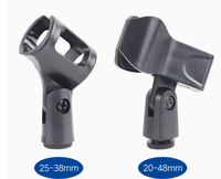 Support de microphone rotatif à 360° avec vis 3/8 et 1/4, accessoires pour trépied, support de téléphone pour diffusion en direct