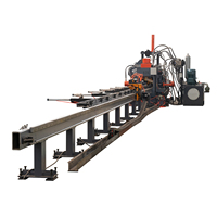 Machine de découpe et de poinçonnage hydraulique CNC Sunshine pour profilés d'angle modèle YJX1010 à haute productivité