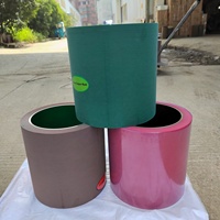 Nouveau tambour en aluminium de jante de moulin à riz de 10 ''NBR avec rouleau en caoutchouc pour décortiqueur de riz