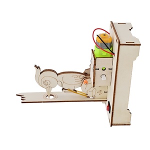OKYN-G9182 Kit de Modelo de Pájaro Carpintero Eléctrico de Madera para Ensamblar, con Motor, Material Didáctico STEM para Uso Escolar y de Laboratorio - Product Image 2