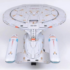 Star Trek U.<span class=keywords><strong>S</strong></span>.<span class=keywords><strong>S</strong></span>. Enterprise NCC-1701-D 10356 Set di Costruzioni di Alta Qualità, Giocattolo per Ragazzi e Ragazze, Regalo di Compleanno, 3600 Pezzi/Set - Product Image 2