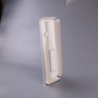 Gevormde Pulp Wijnfles Verpakking Binnenbak Wijn Verzender, Wijnfles Lade, Papier Pulp Lade Voor Wijnflessen Drager