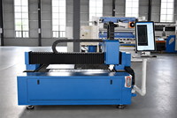 Machine de découpe laser à fibre industrielle pour tôles métalliques 1500x3000mm, découpeuse laser CNC