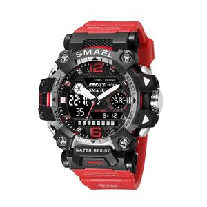 Montres de sport SMAEL 8072, montre analogique-numérique, Relojes De Hombre, montre numérique noire pour homme - Product Image 5