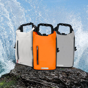 Mochila Deportiva Impermeable de 20-36L para Montañismo, Viajes y Campamento, con Cierre Enrollable, de Poliéster y Malla Transpirable, Diseño Moderno - Product Image 4