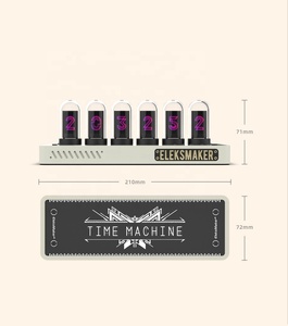 BETTER Industrial Style Digital Table <strong>Clock</strong> Eleksmaker Elekstube IPS Display Desk Decorative <strong>Clock</strong> - Product Image 1