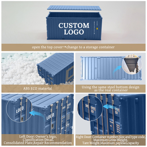 O.a.s container mô hình nhà máy 20gp nhựa thủ công mỹ nghệ vận chuyển scale1: 35 một thu nhỏ container mô hình - Product Image 4