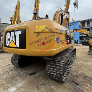 Excavatrice hydraulique CAT 320D d'occasion de haute qualité, équipement de terrassement pour chantier, puissance élevée, performances stables, 330D 315D - Product Image 1