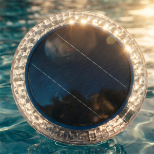 Nuevo Ionizador Solar para Piscinas <span class=keywords><strong>con</strong></span> Efecto Dinámico de Ondas de <span class=keywords><strong>Agua</strong></span> LED, Fácil de Usar, Portátil, para Piscinas Elevadas - Product Image 1