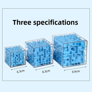 Nhựa Bền 3D Cho Ma Thuật <span class=keywords><strong>Cube</strong></span> Mê Cung Bóng Mới Thông Minh Câu Đố Não Đồ Chơi Hoàn Hảo Ngày Quà Tặng Cho Trẻ Em Của Giáo Dục Đồ Chơi - Product Image 4