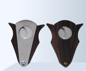 Công cụ xì gà Cuba bằng gỗ thép không gỉ Máy cắt xì gà, - Product Image 2