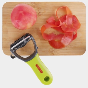 Technologie sophistiquée Couteau à éplucher le maïs Éplucheur de cuisine Râpe Trancheuse Éminceur de tomates - Product Image 4