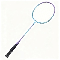 Raqueta de Bádminton para Principiantes, de Aleación de Hierro 513, de un Solo Tiro, Profesional, Duradera, con Marco de Alta Resistencia, para Entrenamiento en Interiores