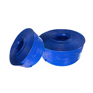 Tuyau d'irrigation goutte à goutte professionnel SSBO de 8 pouces, 50 m, PVC bleu, haute pression, durable pour les fermes, les jardins et l'utilisation industrielle - Product Image 1