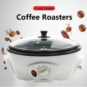 آلة تحميص حبوب البن الكهربائية الأوتوماتيكية المنزلية مع مجفف ومحمصة للفشار والفول السوداني والحبوب بطبقة غير لاصقة - Product Image 5