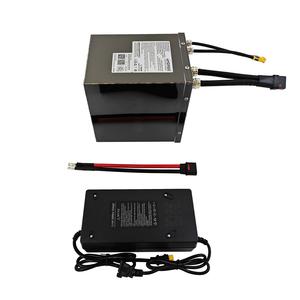 Batterie au lithium AMORGE 16S8P 60V 40AH 400A avec BMS Bluetooth ANT pour vélo électrique - Product Image 6