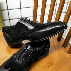 Chaussures en cuir décontractées à bout pointu pour hommes, nouvelle collection 2025, luxe, personnalisables, très vendues, en cuir de vachette véritable de première qualité, à enfiler - Product Image 5