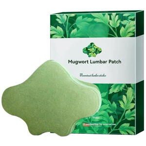 KOYO Herbal Mugwort, untuk lutut punggung bawah dan leher, menghilangkan nyeri, tambalan Mugwort hangat untuk moksibusi nyeri lutut dan leher - Product Image 1