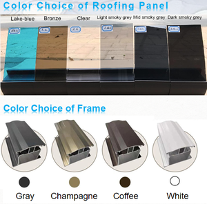 Hangmei Telaio In Alluminio <span class=keywords><strong>A</strong></span> <span class=keywords><strong>Sbalzo</strong></span> Posto <span class=keywords><strong>Auto</strong></span> Coperto In Policarbonato PC Foglio di <span class=keywords><strong>Copertura</strong></span> <span class=keywords><strong>Copertura</strong></span> <span class=keywords><strong>Auto</strong></span> Capannone Rifugio - Product Image 6