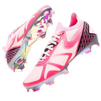 Chaussures de football professionnelles personnalisées, directement de l'usine, semelle en TPU électroplaquée, forte adhérence, qualité match, OEM, été, unisexe