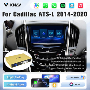 อะแดปเตอร์ Viknav Wireless CarPlay Android Auto ระบบ Linux สำหรับ Cadillac ATS-L ปี 2014-2020 กล่องเชื่อมต่อ Linux พร้อมตัวถอดรหัสไร้สาย - Product Image 2