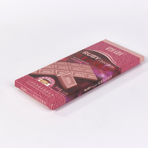 Scatola con Chiusura Automatica a Colori Vivaci per Confezione di Cioccolato Fondente con Rubino e Sale Marino da 68g - Product Image 3
