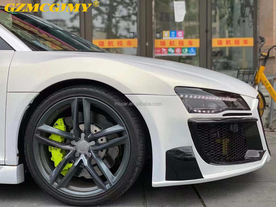 High Quality R8 Body Kit for Audi R8 Front Bumper Rear Bumper Side ...