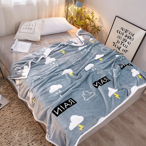 Nhà Máy Nhà sản xuất Nhà cung cấp in 2 lớp giá thấp 100% polyester mềm <span class=keywords><strong>flannel</strong></span> san hô lông cừu ném chăn - Product Image 2